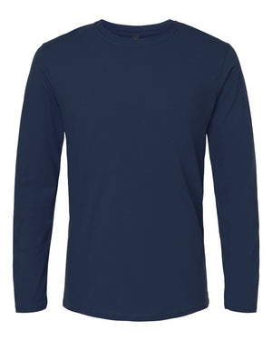 Gildan Adult Softstyle® Long-Sleeve T-Shirt - Navy