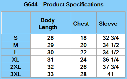 Gildan Unisex Softstyle® Long Sleeve T-Shirt - Specs