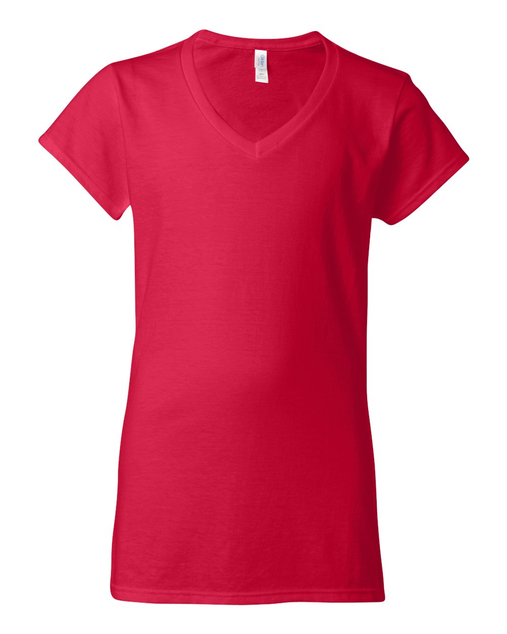 Gildan Women's Softstyle® V-Neck T-Shirt - Cherry Red