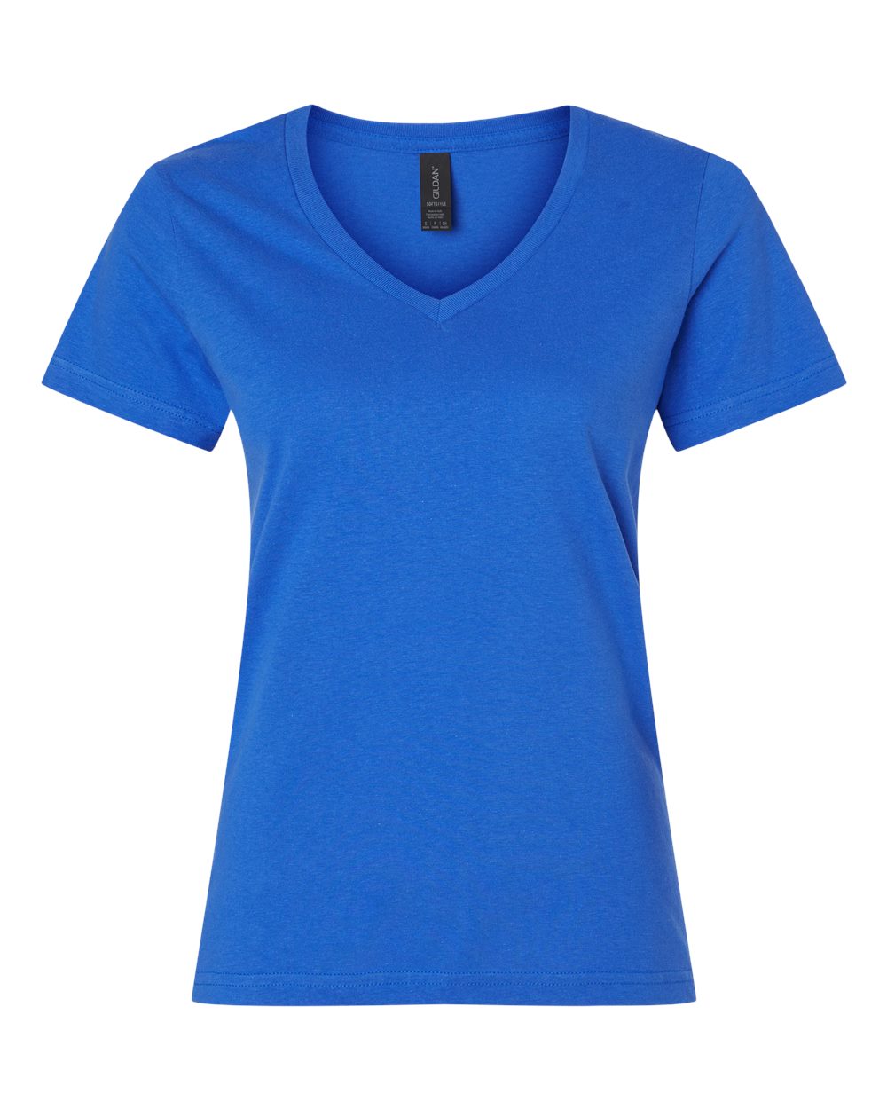 Gildan Women's Softstyle® V-Neck T-Shirt - Royal