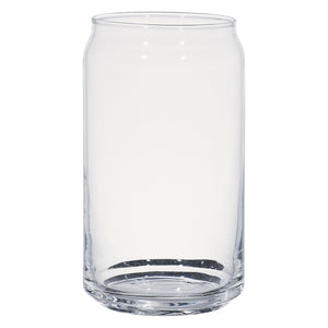 16 Oz. Full Color Ale Glass Can - Clear
