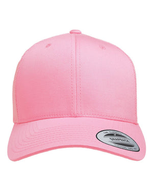 YP Classics Adult Retro Trucker Cap - Pink