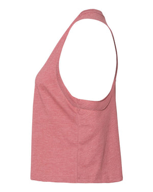 BELLA + CANVAS Ladies' Racerback Cropped Tank