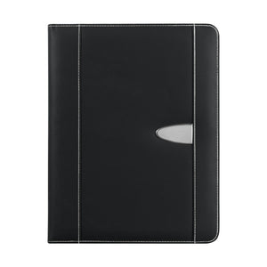Eclipse Bonded Leather Portfolio - Black