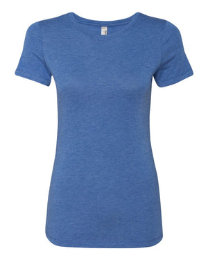 Next Level Ladies' Triblend Crew - Vintage Royal
