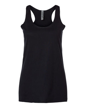Next Level Ladies' Triblend Racerback Tank - Black