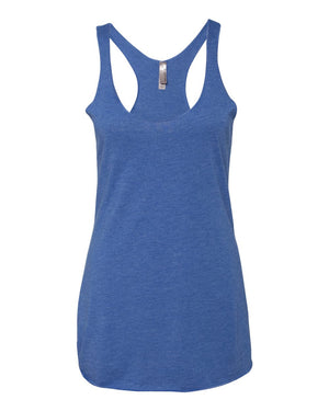 Next Level Ladies' Triblend Racerback Tank - Vintage Royal