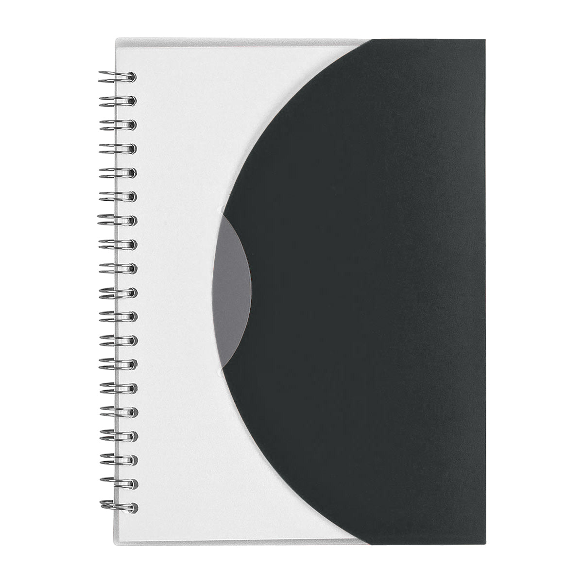 5" x 7" Spiral Notebook - Black