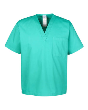Adult Restore Scrub Top - Aqua Green