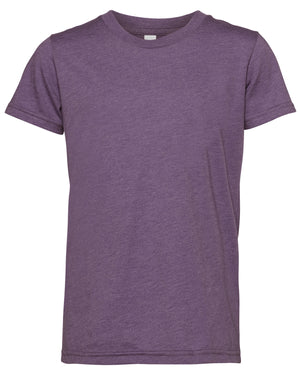 Youth CVC Jersey T-Shirt - Hthr Team Purple
