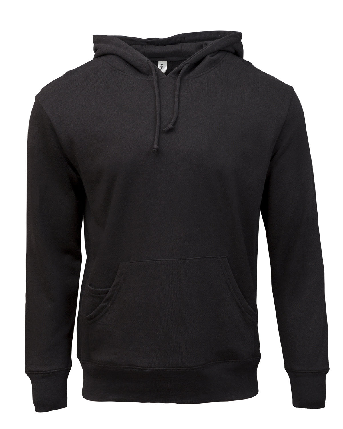 Unisex Triblend French Terry Hoodie - Black Solid