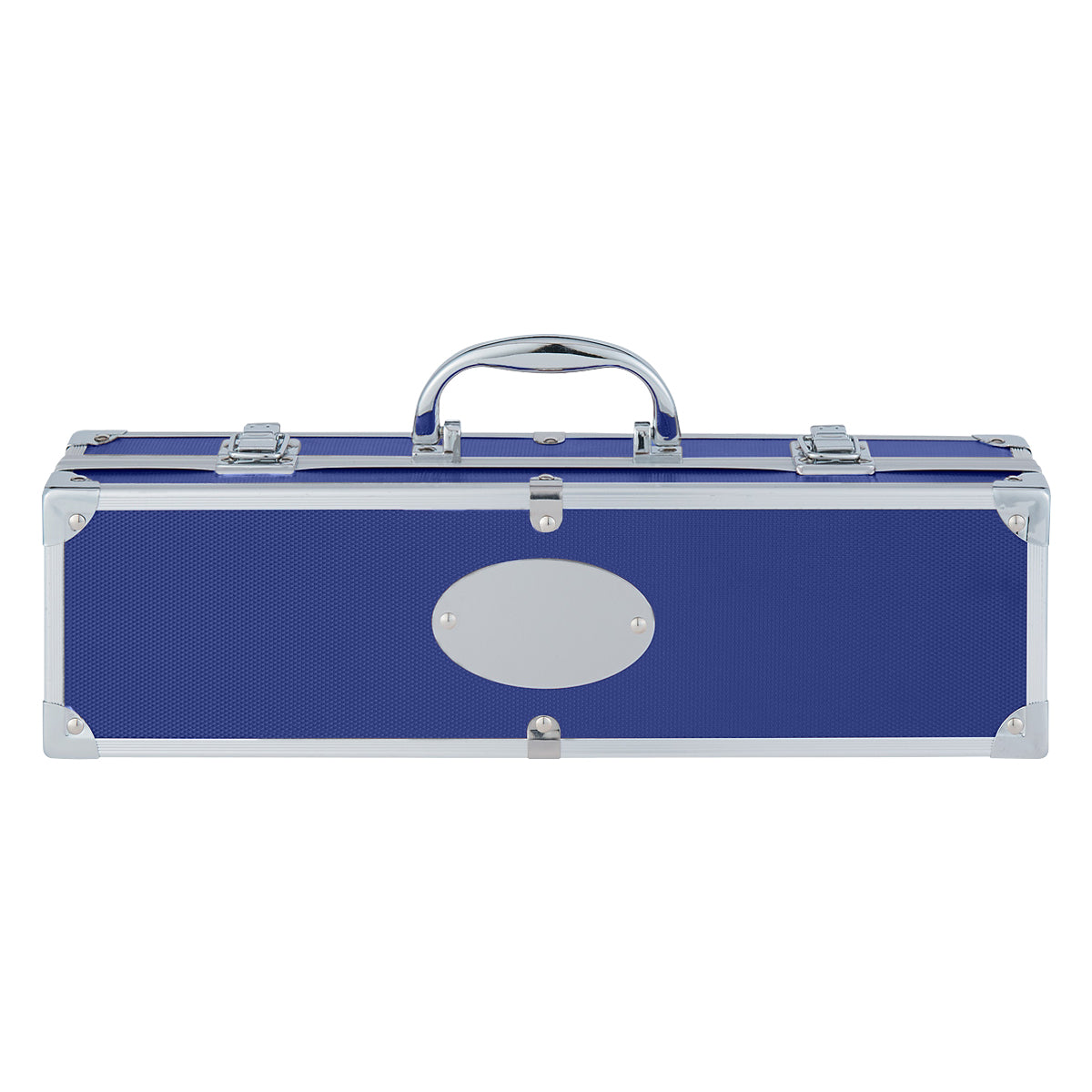 BBQ Set In Aluminum Case - Blue