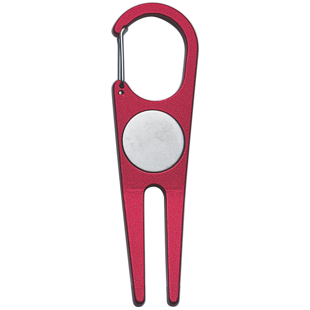 Divot Tool with Ball Marker - Red