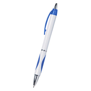 Sassy Pen - White With Blue