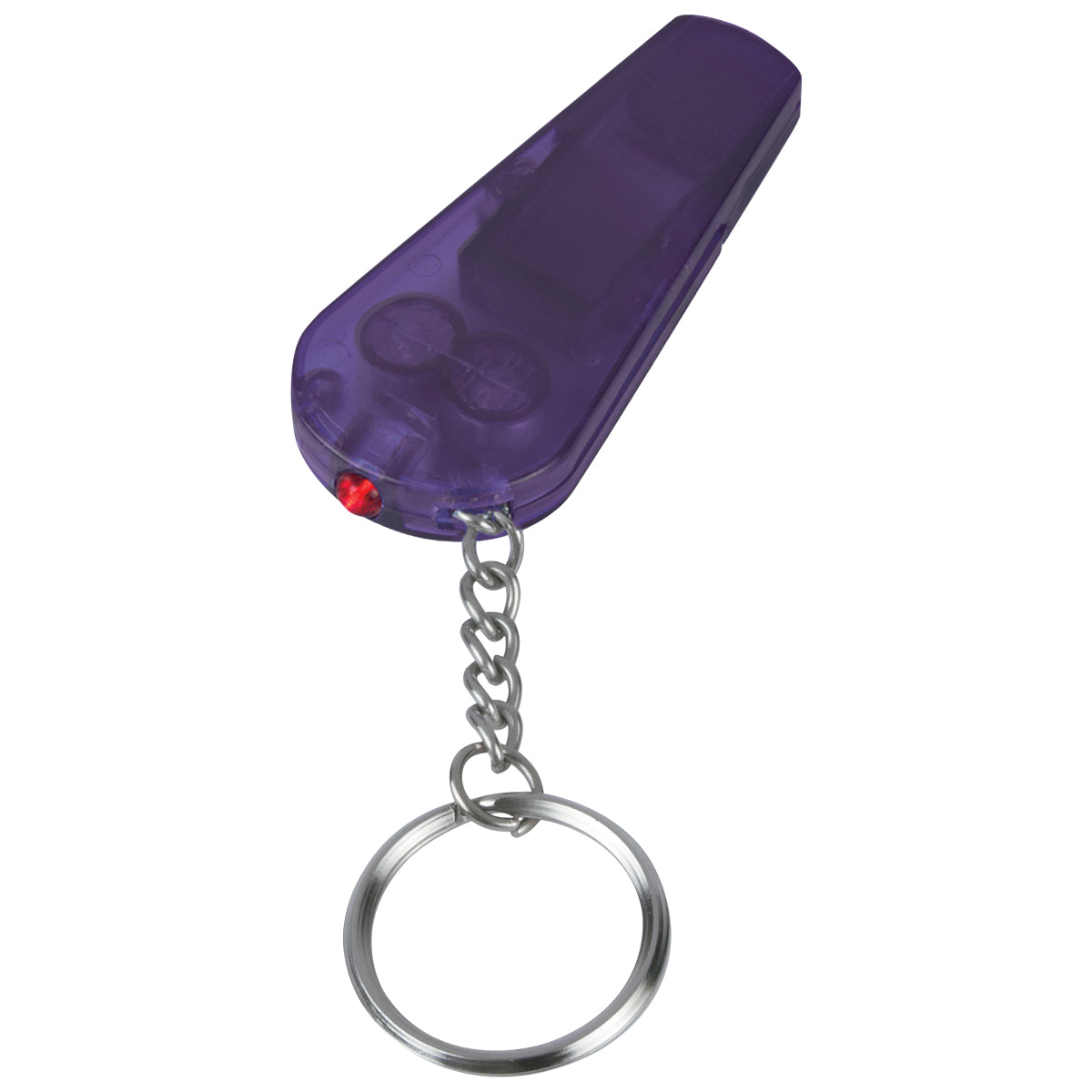 Whistle Light/Key Chain - Purple