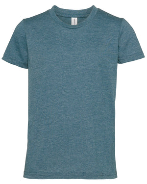 Youth CVC Jersey T-Shirt - Hthr Deep Teal