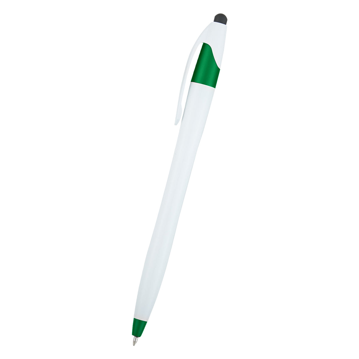 Dart Stylus Pen - Metallic White With Lime