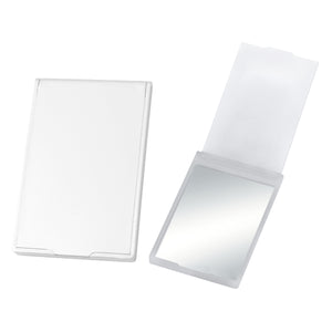 Travel Vanity Mirror With Stand - White