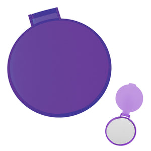 Round Mirror - Translucent Purple