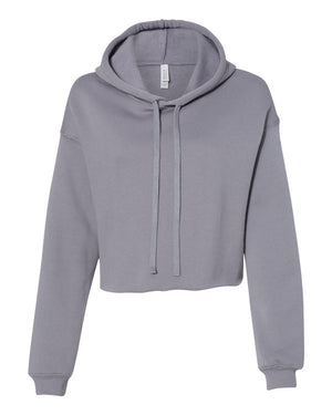 BELLA + CANVAS Ladies' Cropped Fleece Hoodie