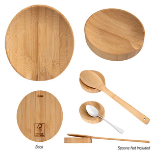 Bamboo Spoon Rest - Natural