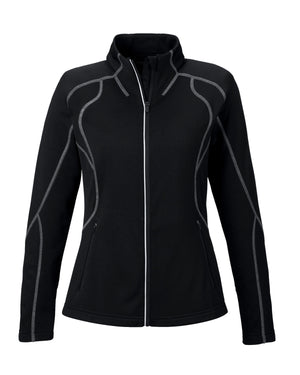 North End Ladies' Gravity Performance Fleece Jacket - Black