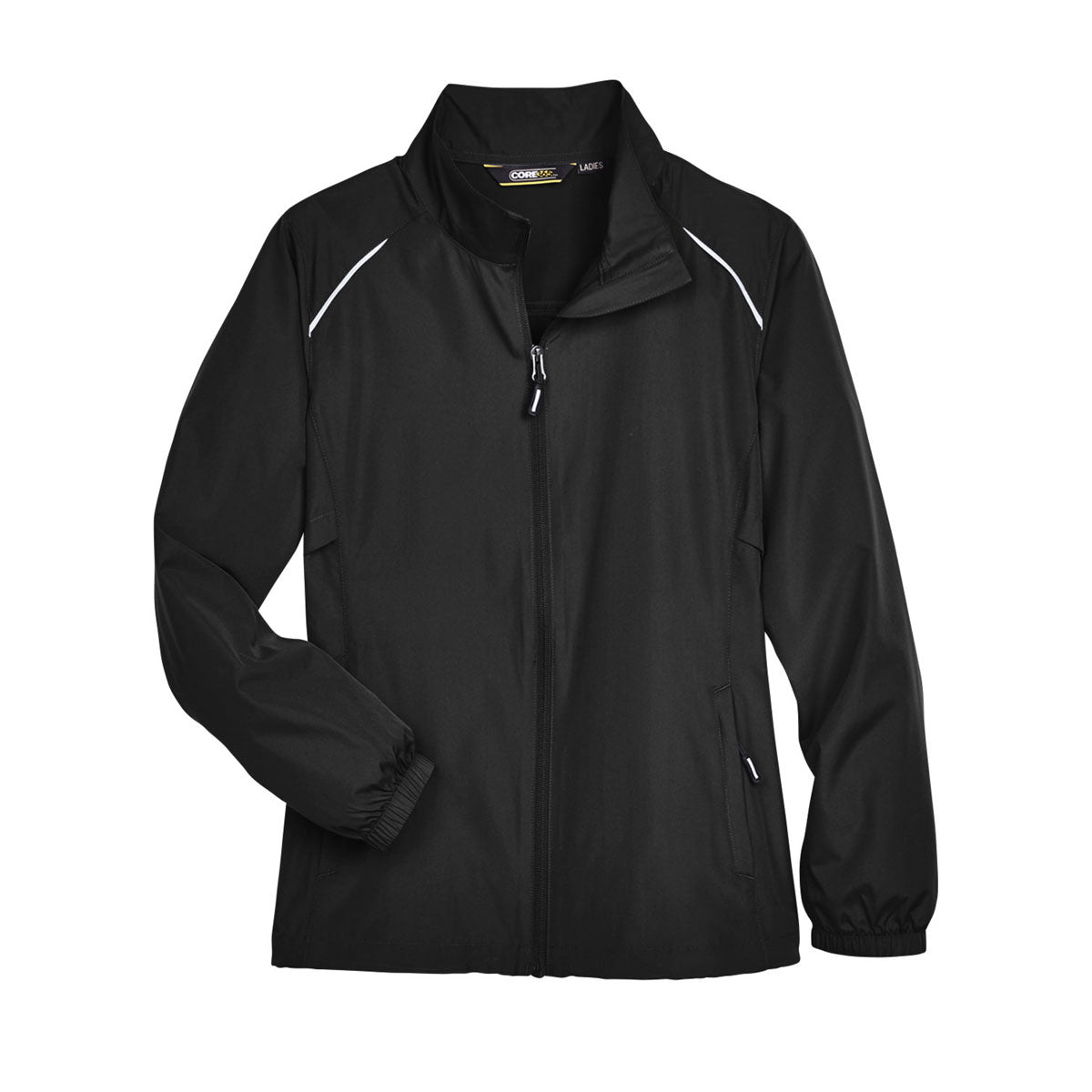 Ladies' Core365 Motivate Unlined Jacket - Black