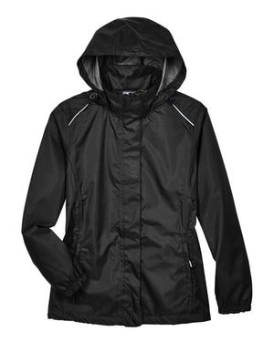 CORE365 Climate Lined Waterproof Jacket - Women's - Black
