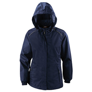 Core365 Climate Lined Waterproof Jacket - Women's - Navy