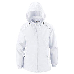 Core365 Climate Lined Waterproof Jacket - Women's - White