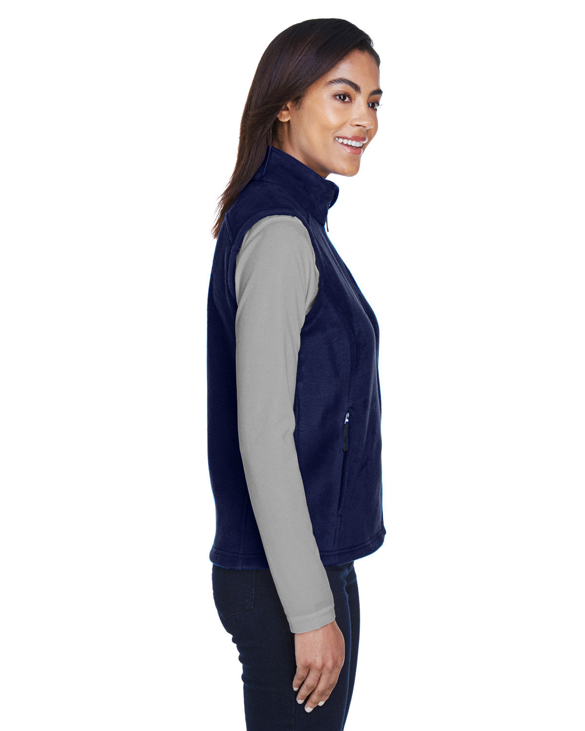 Core365 Ladies' Journey Fleece Vest - Side