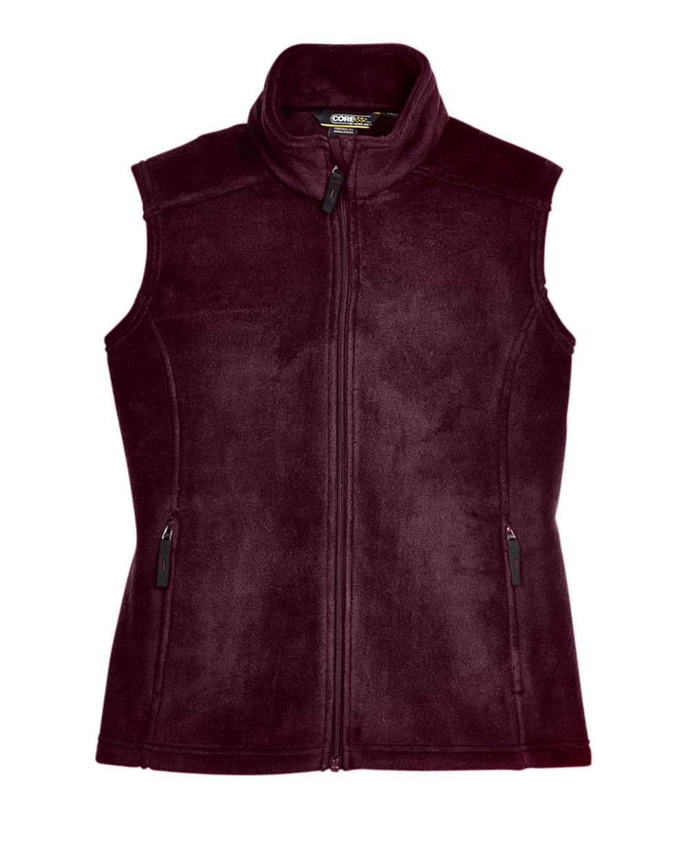 CORE365 Ladies' Journey Fleece Vest - Burgundy