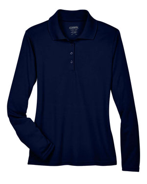 CORE365 Pinnacle Long Sleeve Pique Polo - women's - Classic Navy