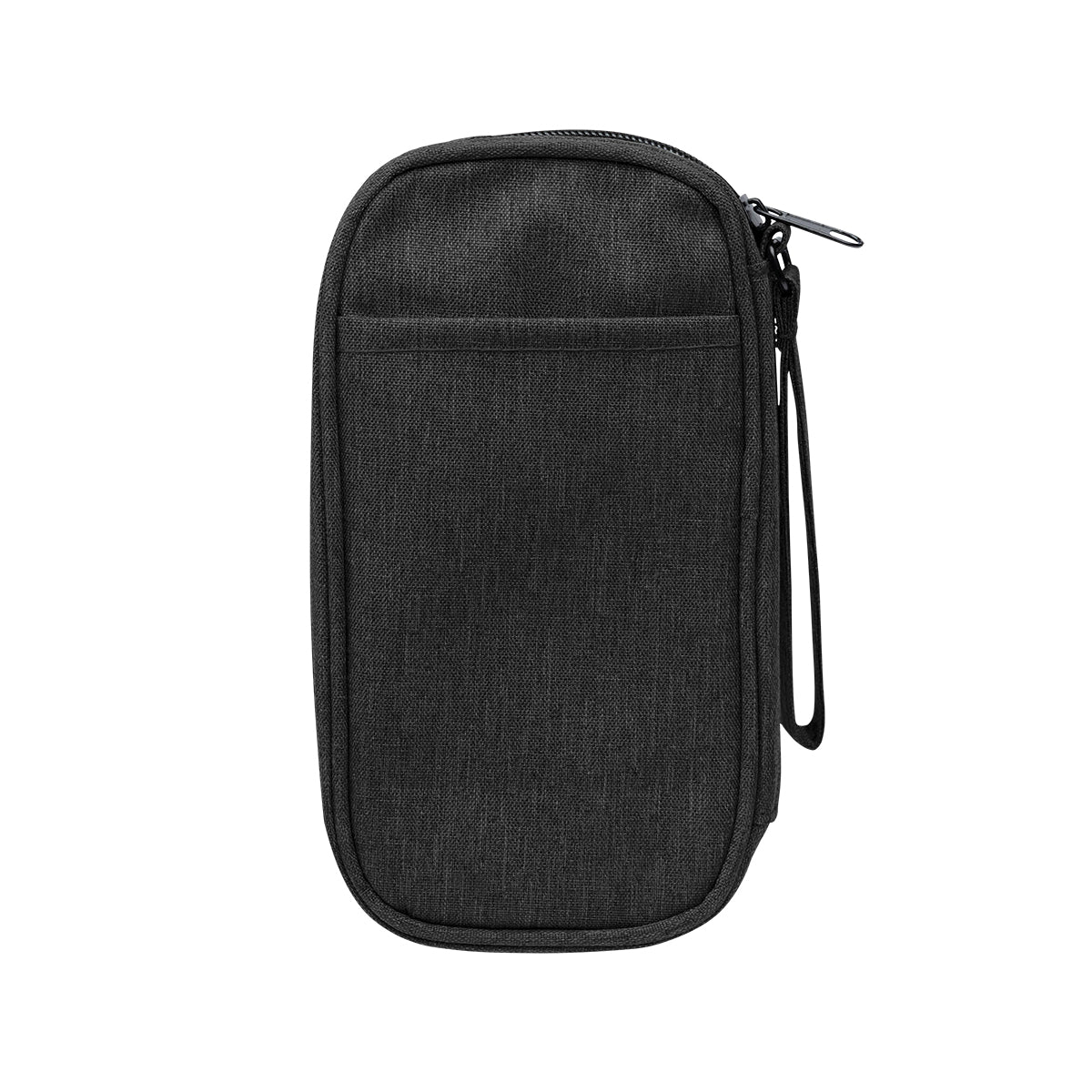 Tandem Tech rPET Travel Organizer - Recycled Heathered Black