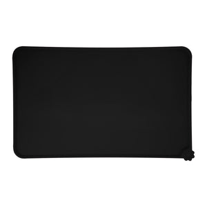 Silicone Pet Food Place Mat - Black