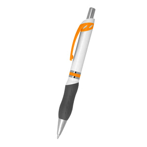 Campus Pen - White With Yellow