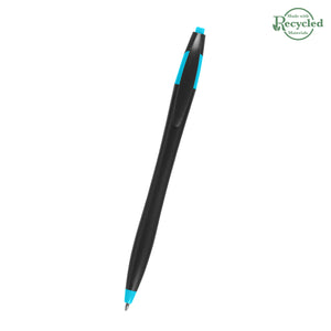 Dart Pen - Black With Lt Blue