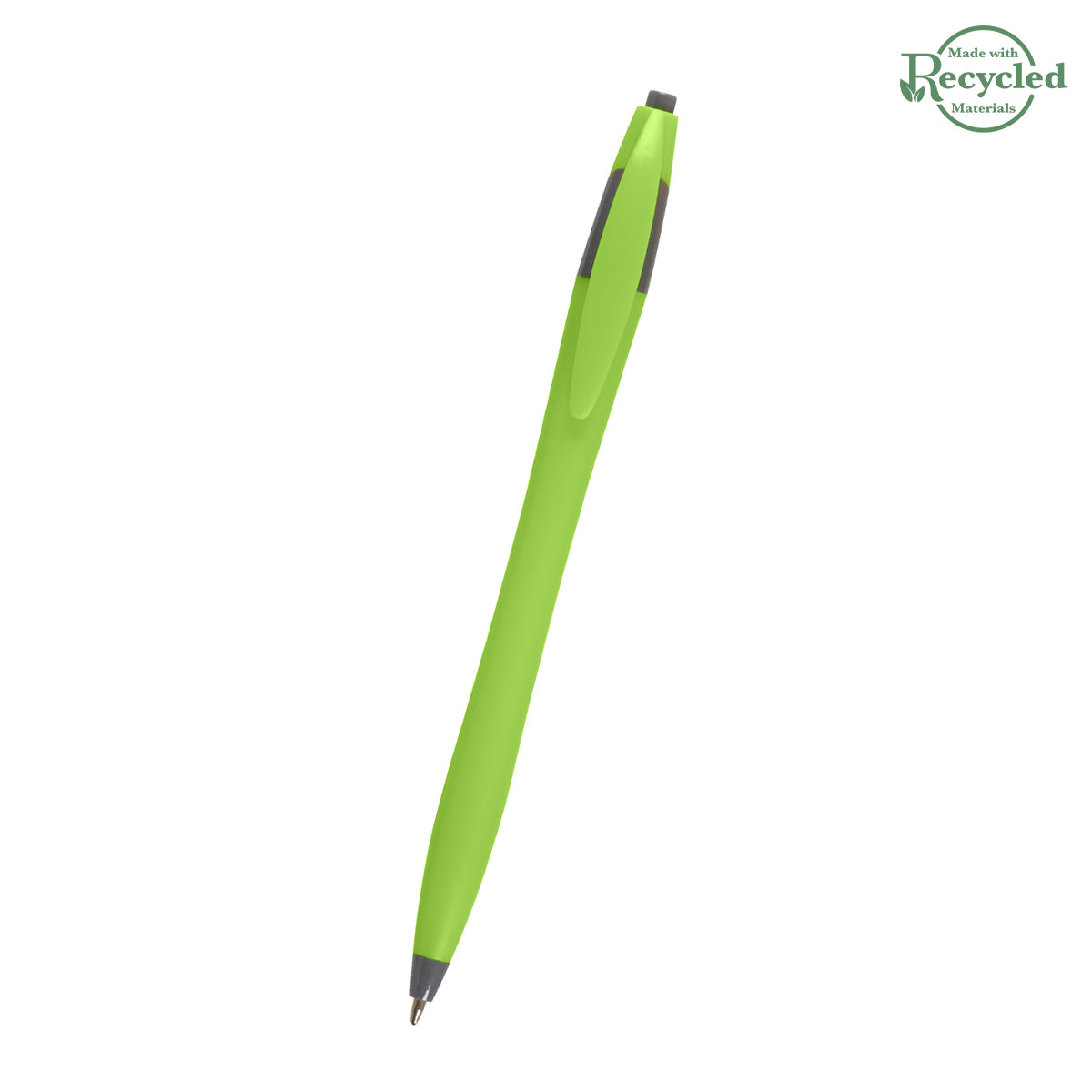 Dart Pen - Lime With Gray