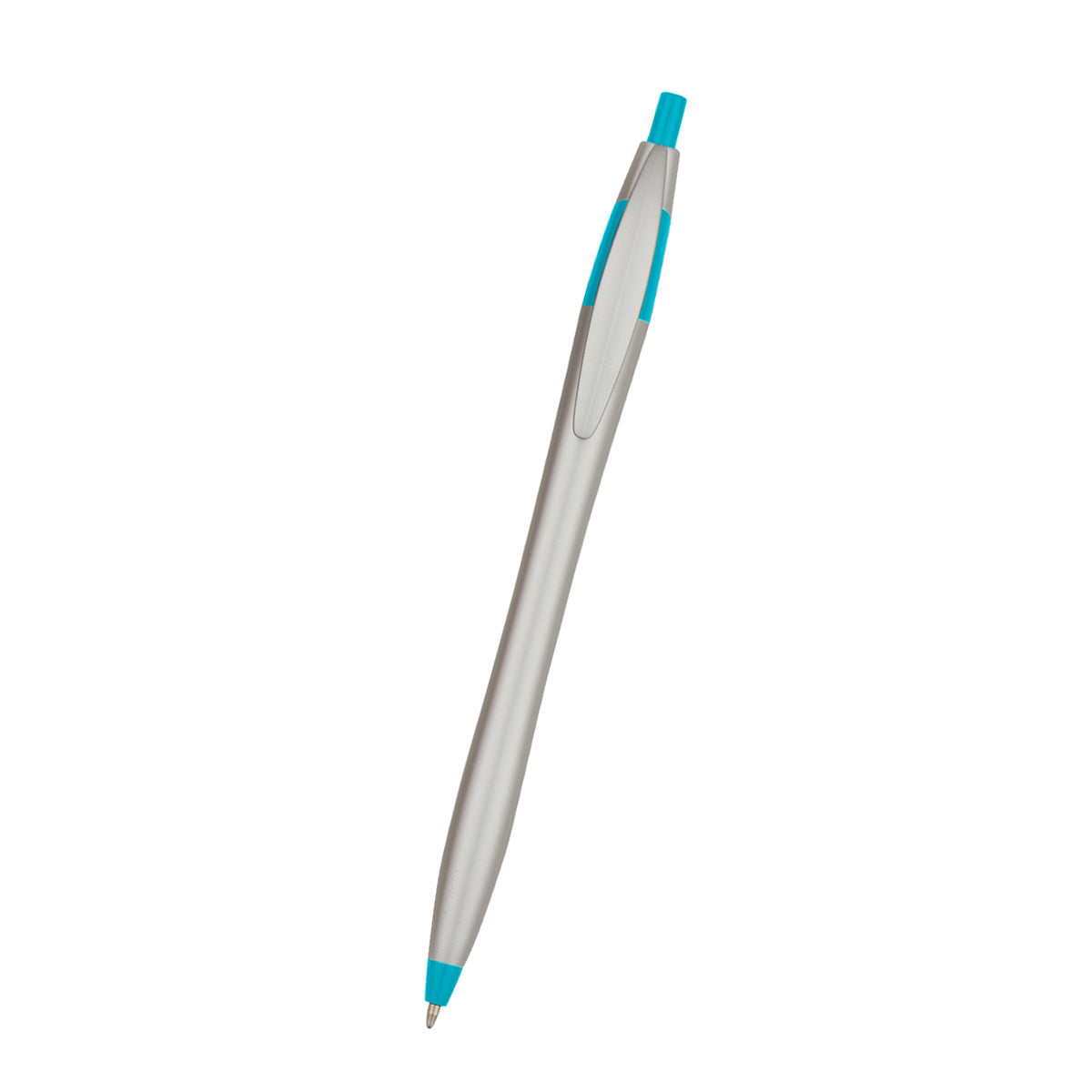 Dart Pen - Silver With Lt Blue