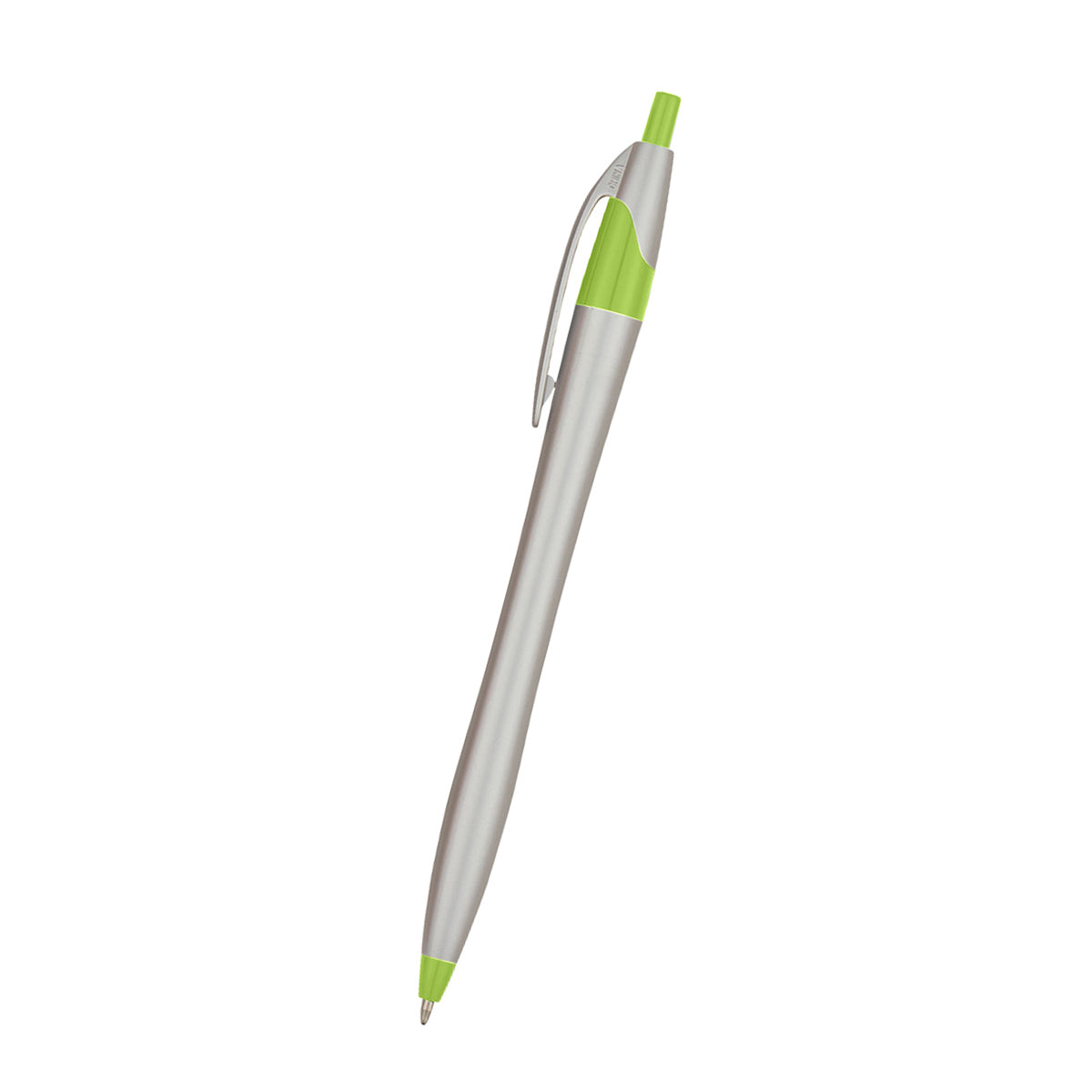 Dart Pen - Silver With Lime