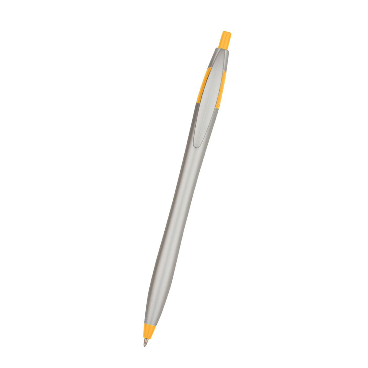 Dart Pen - Silver With Orange