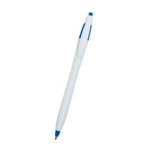 Dart Pen - White With Blue