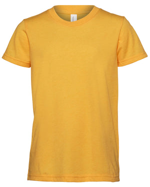 Youth CVC Jersey T-Shirt - Hthr Yllow Gold