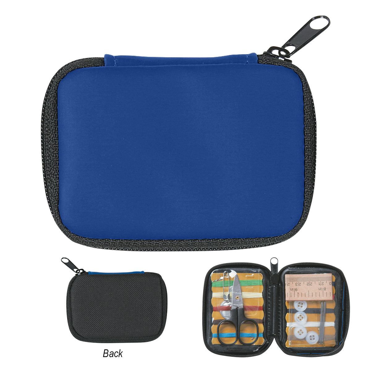 "Sew" Handy Deluxe Sewing Kit - Royal Blue