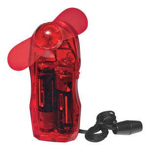 Mini Fan - Translucent Red
