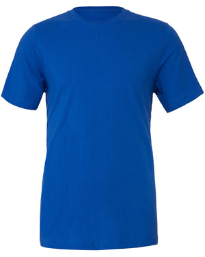 Bella + Canvas Unisex Poly-Cotton Short-Sleeve T-Shirt - True Royal