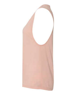 BELLA + CANVAS Ladies' Flowy Scoop Muscle Tank