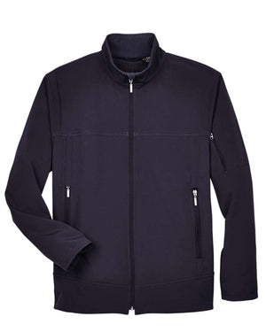 North End Performance Men's Soft Shell Jacket - Midnight Navy