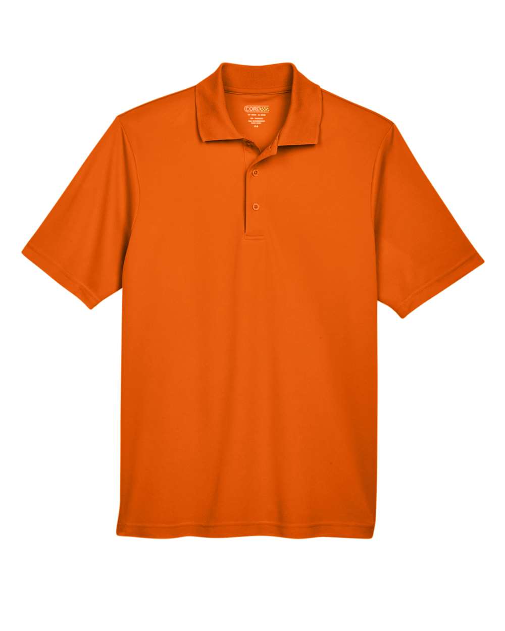 CORE365 Origin Pique Polo - Men's - Campus Orange