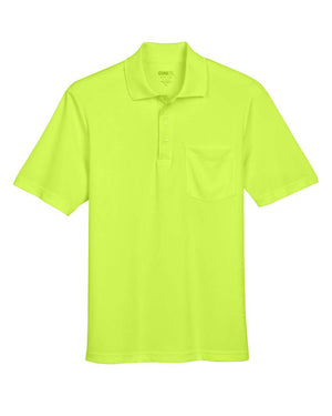 CORE365 Origin Performance Pique Polo with Pocket - Men's - Safety Yellow